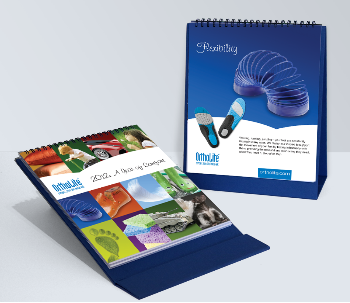 OrthoLite, Promotional Design, Boston, Art Director, Freelance