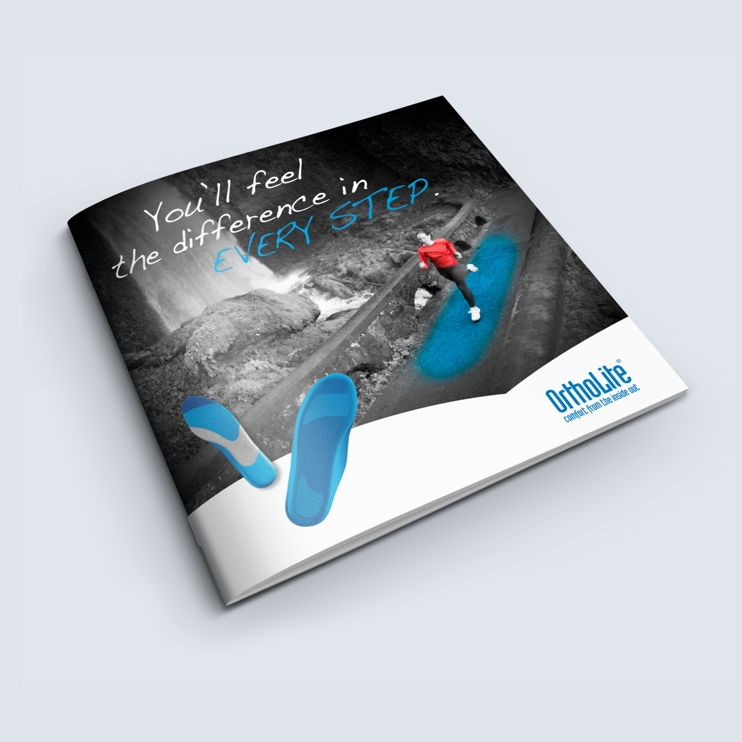 OrthoLite Brochure Design, Designer, Boston