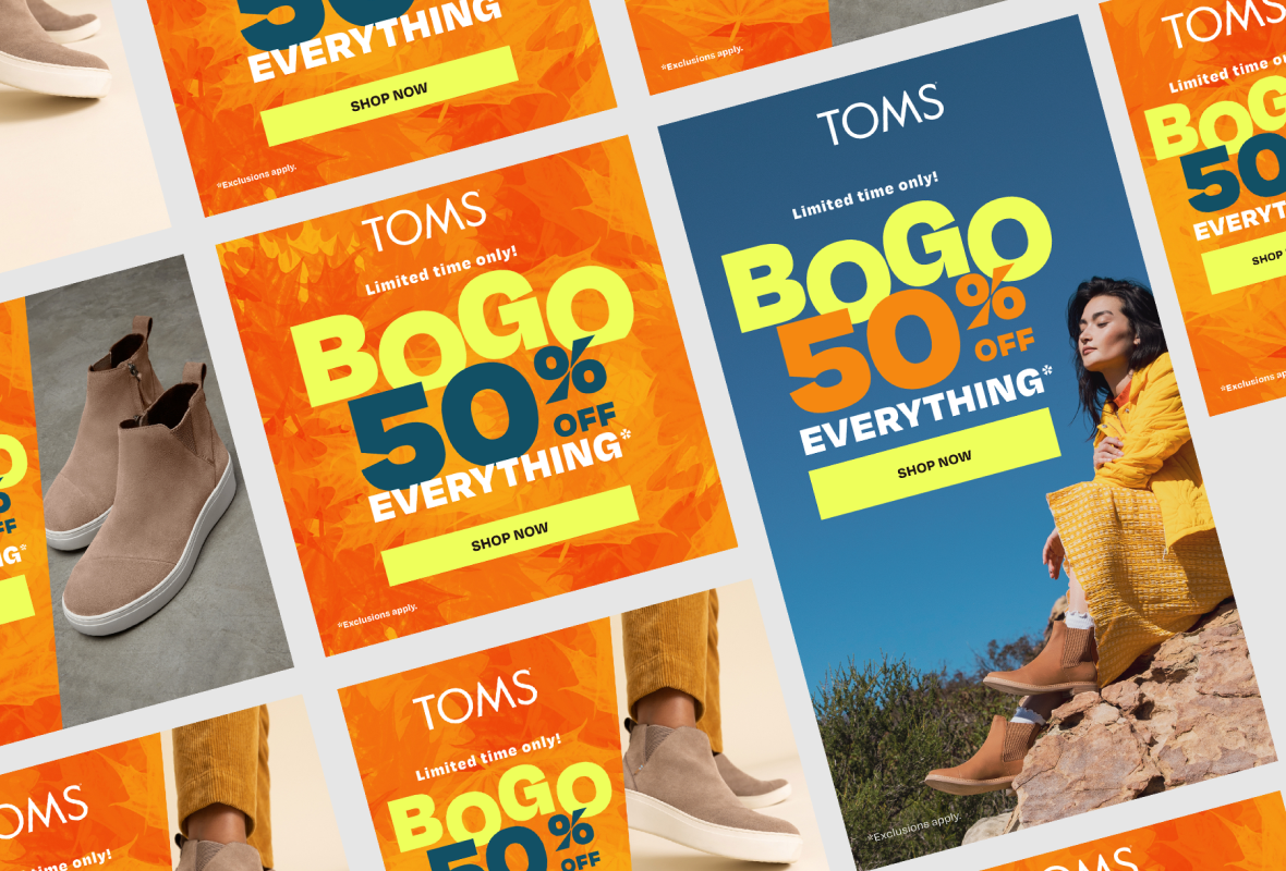 TOMS, Retail Design, Social Media Design